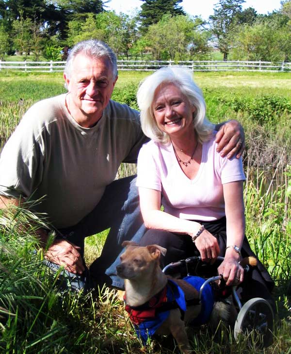 Gail & Richard Pope with Joey