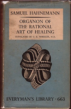 Origin of the rational art of healing by Samuel Hahnemann